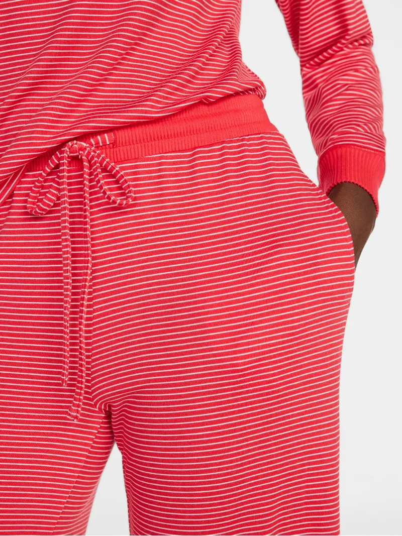 Joyspun Women's Cozy Lounge Collection Hacci Knit Sleep Pants, 29.5'' Inseam, Sizes XS-3X | Walmart (US)