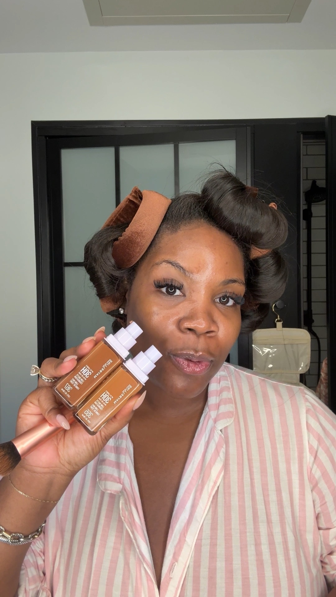 The Maybelline SuperStay Lumi Matte Foundation is a favorite of mine. There’s a wide shade range to choose from, it has a beautiful finish, and is so long wearing.  Grab it at @target. @targetstyle #ad #targetpartner #Target #MaybellinePartner 

#LTKMidsize #LTKFindsUnder50 #LTKBeauty