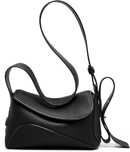 MFFOR Genuine Leather Shoulder Bag, Crossbody Bags for Women, Small Tote Purse, Hobo Handbag with... | Amazon (US)