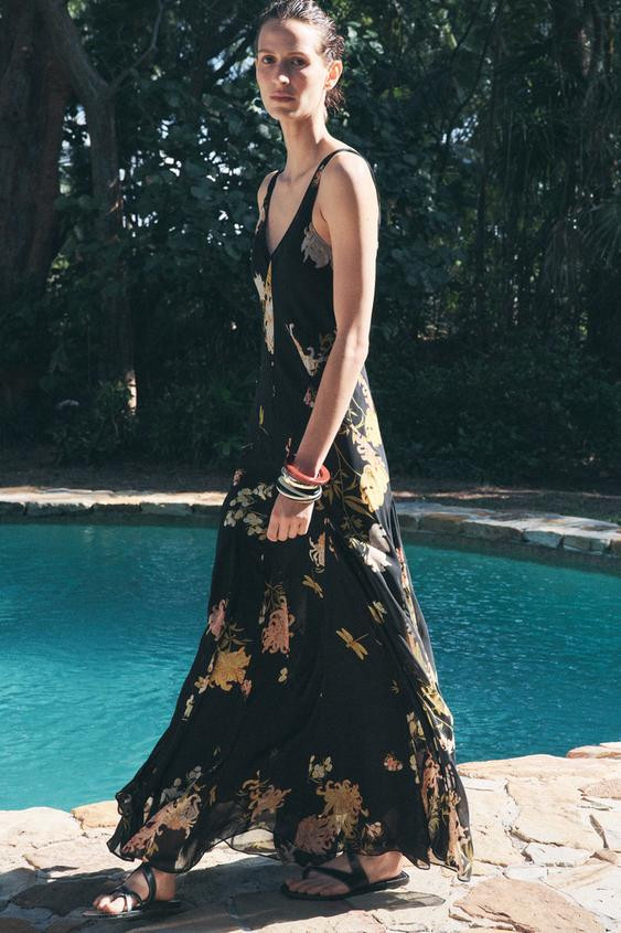 PRINTED DRESS ZW COLLECTION | Zara US