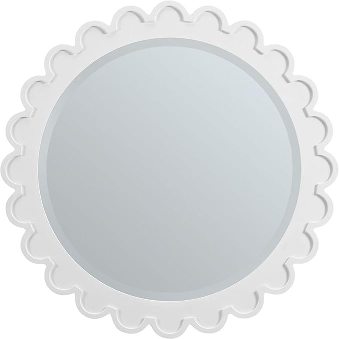 244-MR32 Adelese 32"" x 32"" Framed Bathroom Mirror - Bright White, 244-MR32-BW | Amazon (US)