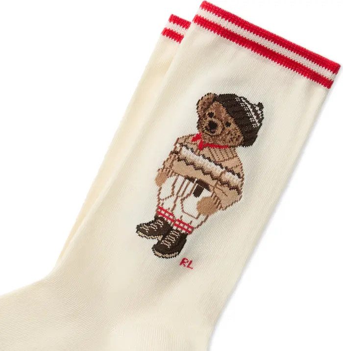 Polo Ralph Lauren Colorado Bear Crew Socks | Nordstrom | Nordstrom