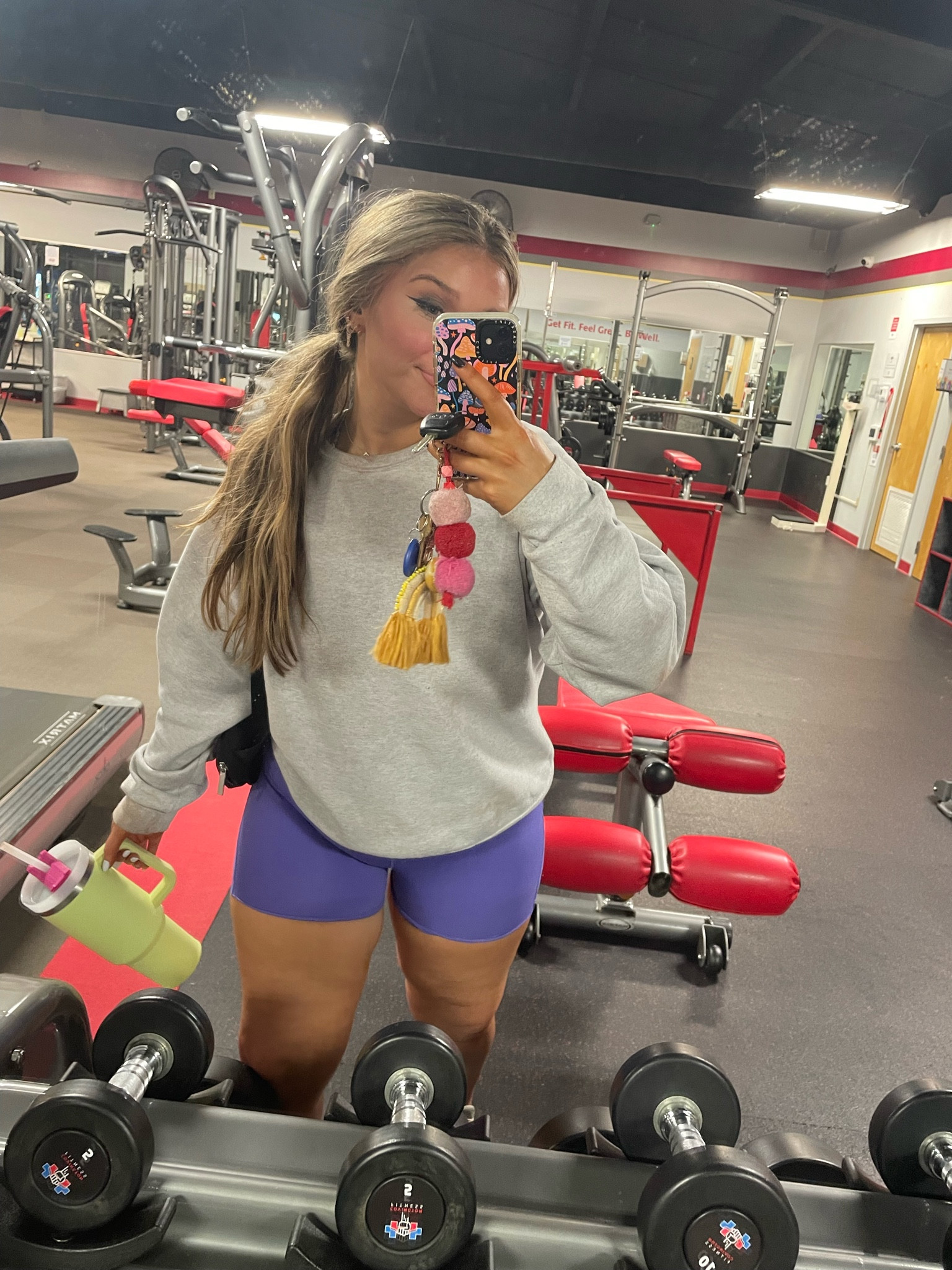 My size 12 gym fit. LOVE biker shorts but especially these because they have a grip on the inner lining to keep them in place! I’m wearing a size 10 to suck me in & I’m a tts size 12!!!! 

#LTKcurves #LTKfit #LTKstyletip