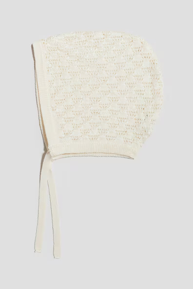 H & M - Silk-blend bonnet - Beige | H&M (UK, MY, IN, SG, PH, TW, HK)
