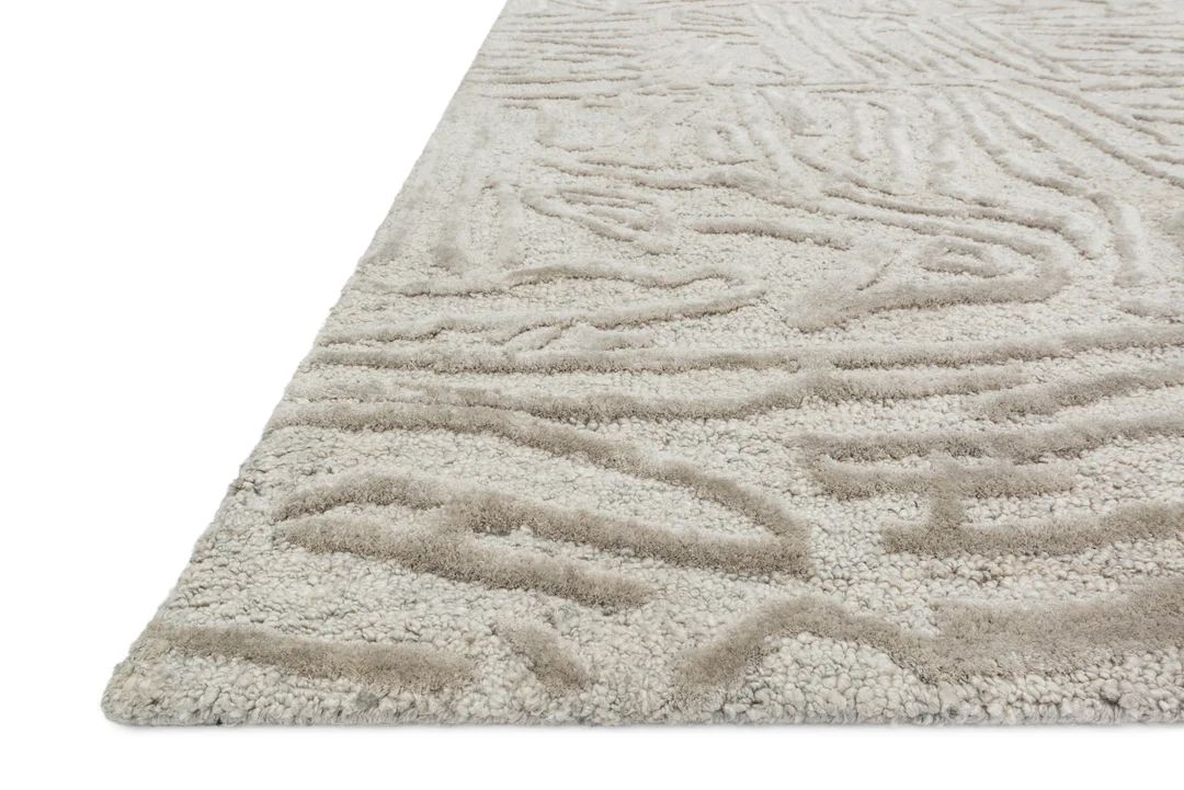 Juneau Rug in Silver by Loloi | Burke Decor