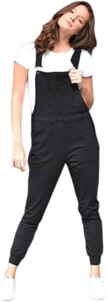 Swoveralls Unisex Sweatpant Overalls \u2013 Relaxed Fit Bib Overall with Jogger Cuff, Adjustable ... | Amazon (US)