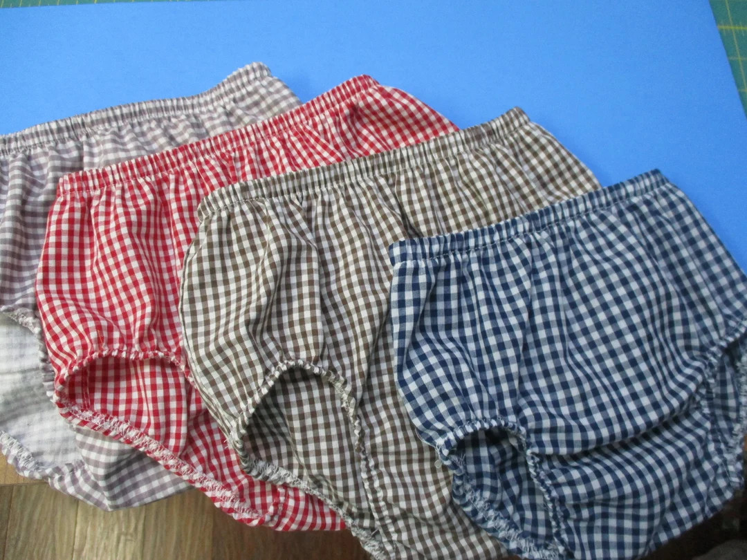 Gingham Diaper Cover - Etsy | Etsy (US)