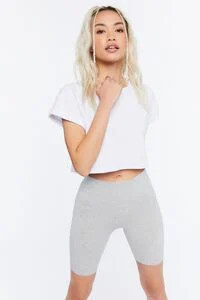 Basic Organically Grown Cotton Biker Shorts | Forever 21 (US)