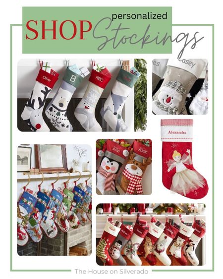 If you’re looking for some new personalized stockings this year, order soon so you can get them in time for the holidays. 

#LTKSeasonal #LTKhome #LTKHoliday