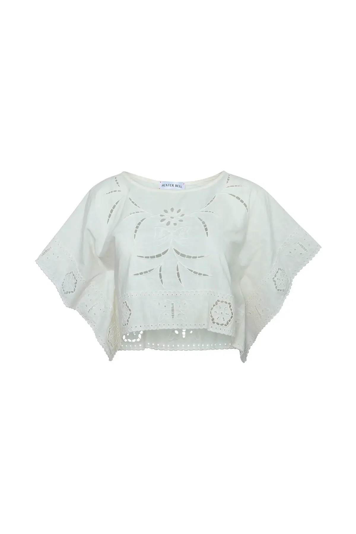 Keira Top in White | Over The Moon