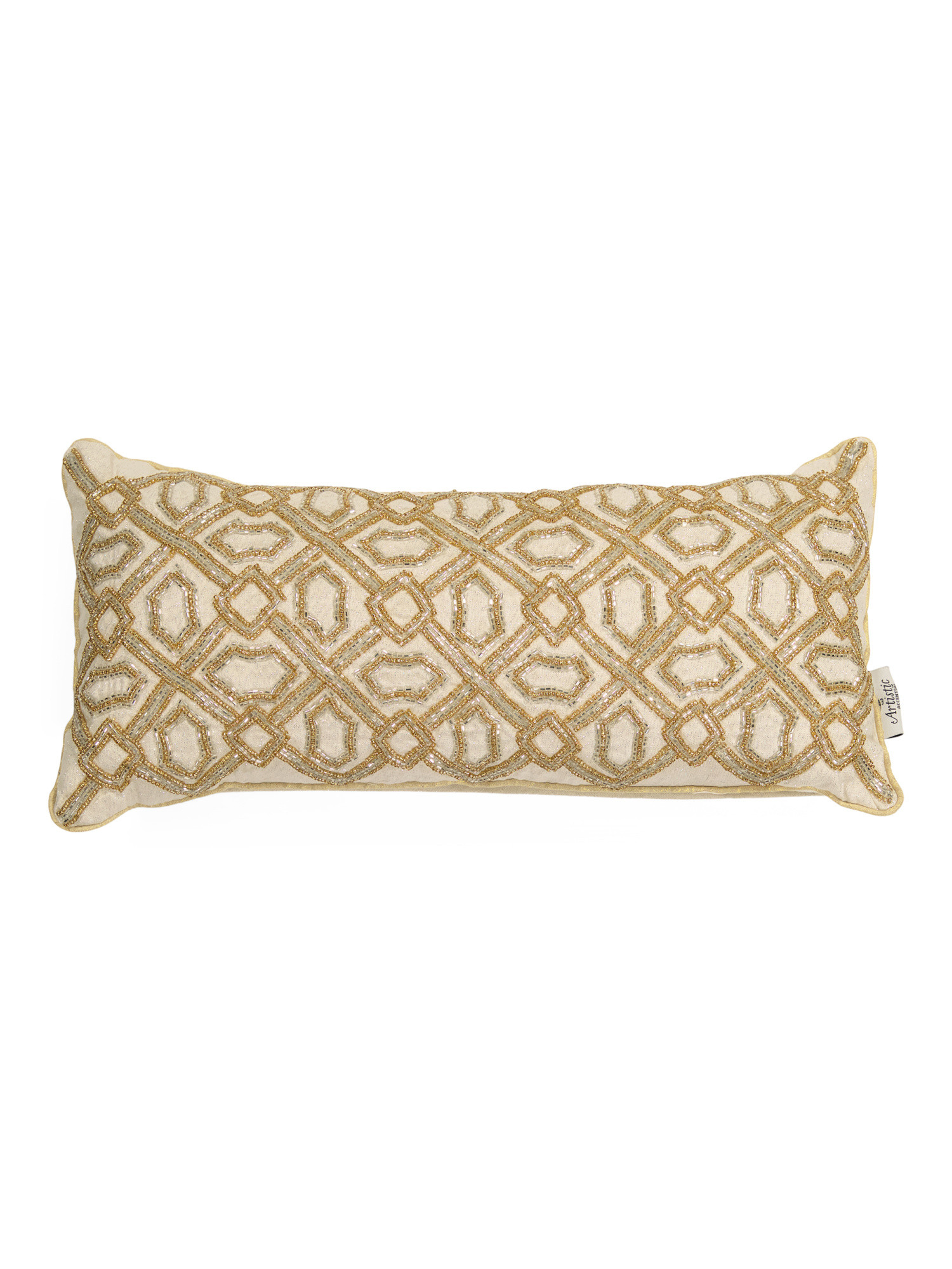 12x20 Beaded Pillow | TJ Maxx