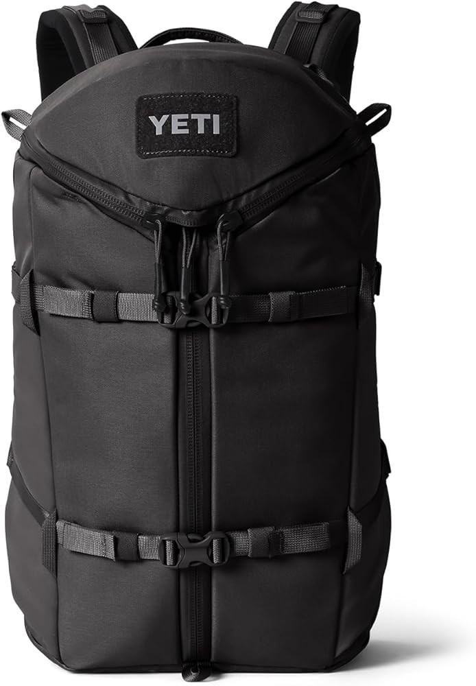 YETI Ranchero Backpack 22L, All-Day Utility Pack, Structured and Durable, Black | Amazon (US)