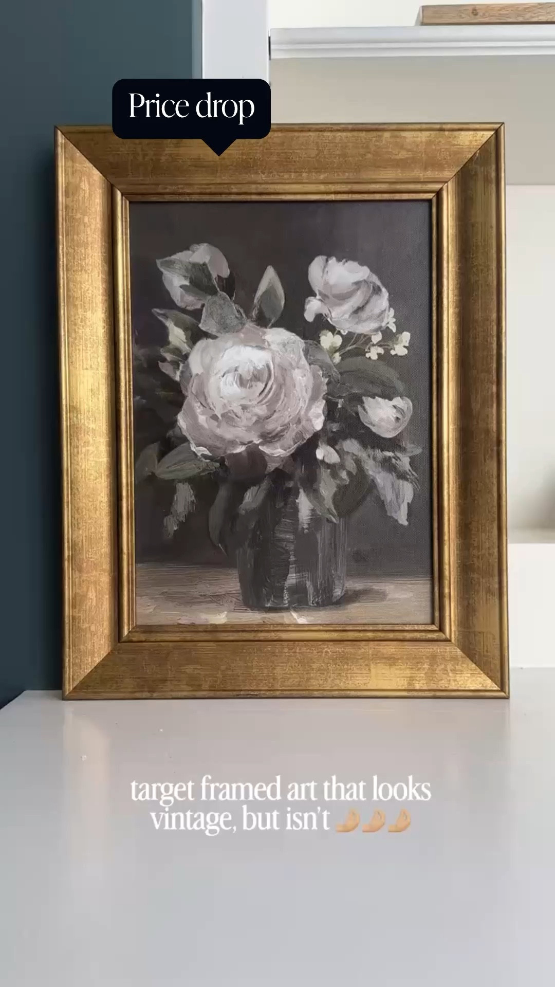 A vintage floral print with a touch of moodiness. This piece of art is one of my favorite @Target purchases ever. It looks extremely luxe but is very budget friendly. And it’s on sale right now!

#LTKSaleAlert #LTKHome