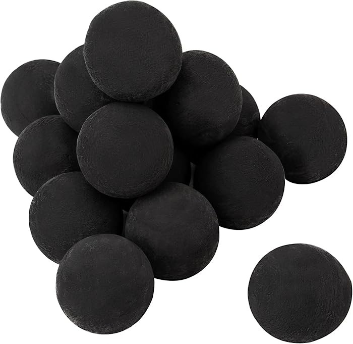 Skyflame Ceramic Fire Balls, Set of 15 Round Fire Stones Set for Indoor and Outdoor Fire Pits or ... | Amazon (US)