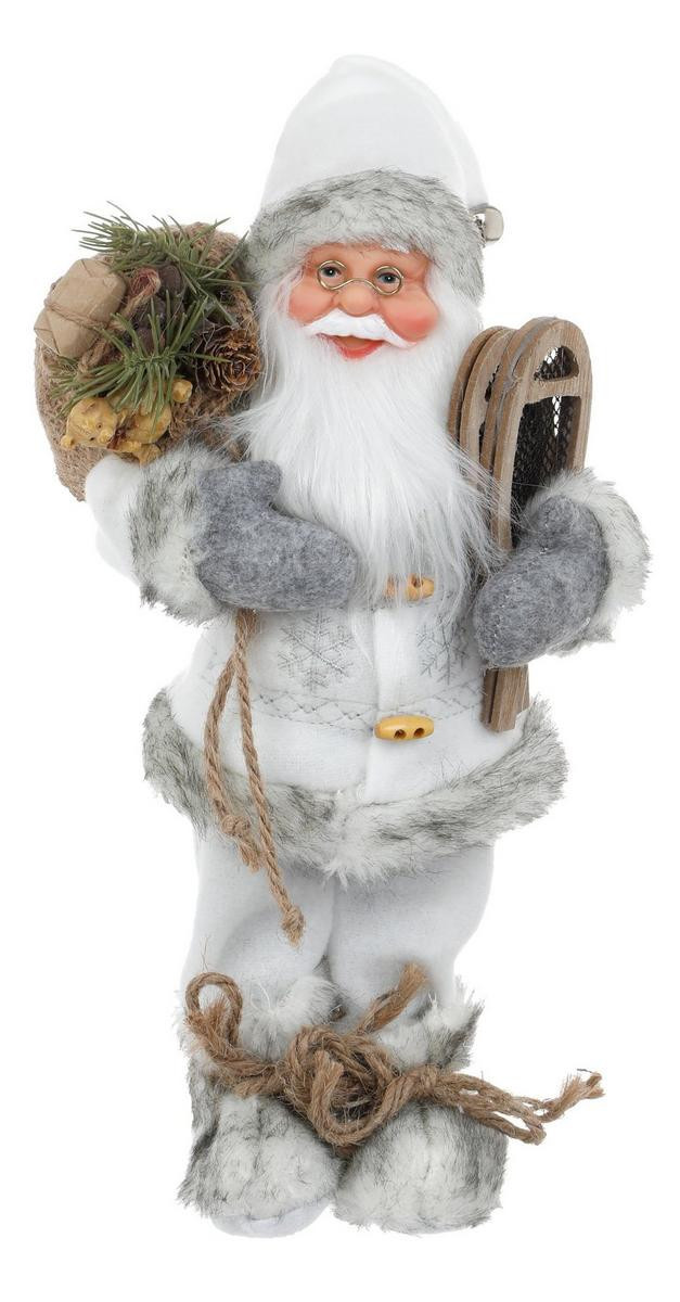 13" Snowshoe Santa Figure - White-White-7800255199608   | Burkes Outlet | bealls