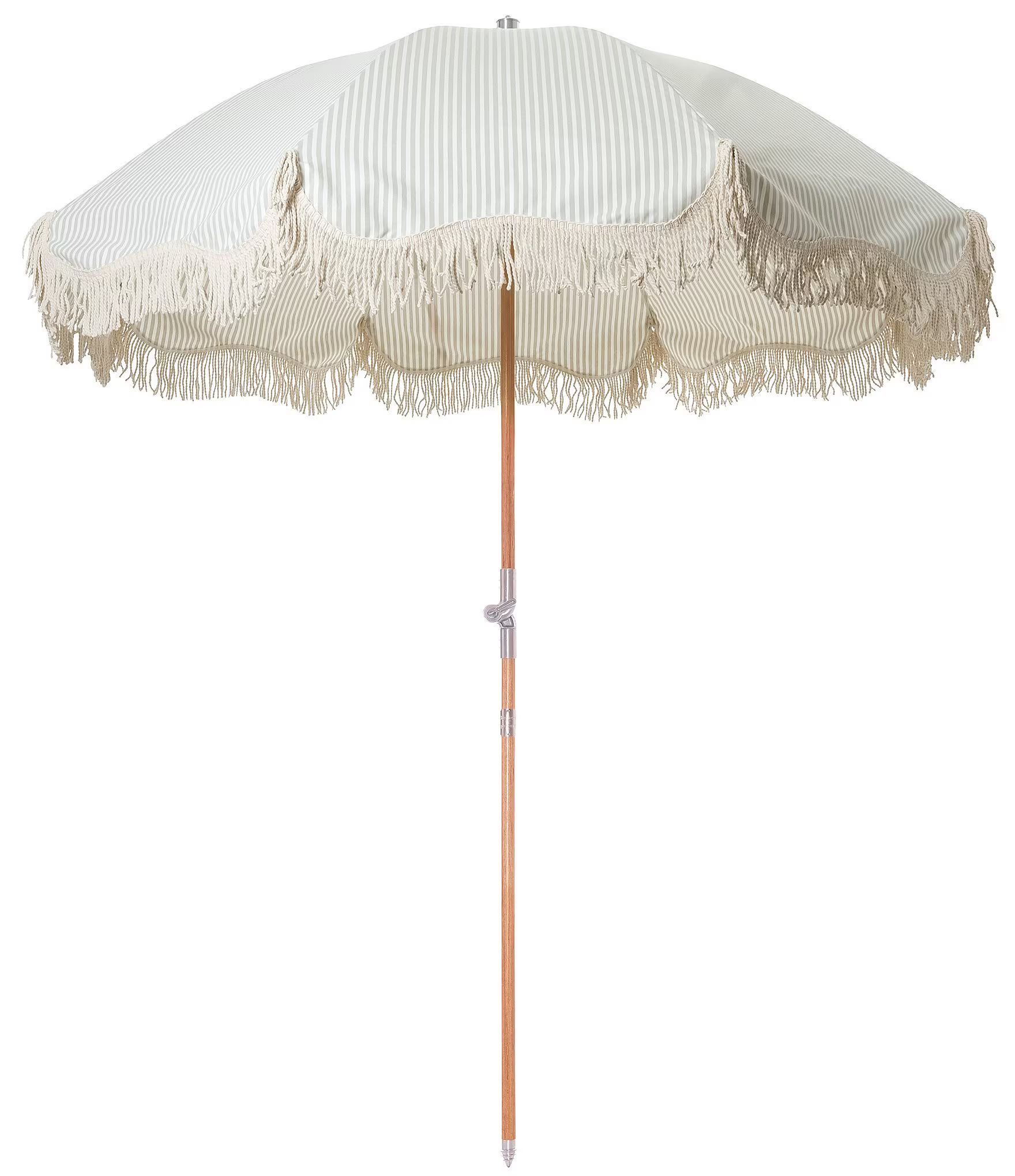 Premium Umbrella - Laurens Sage Stripe | Dillard's