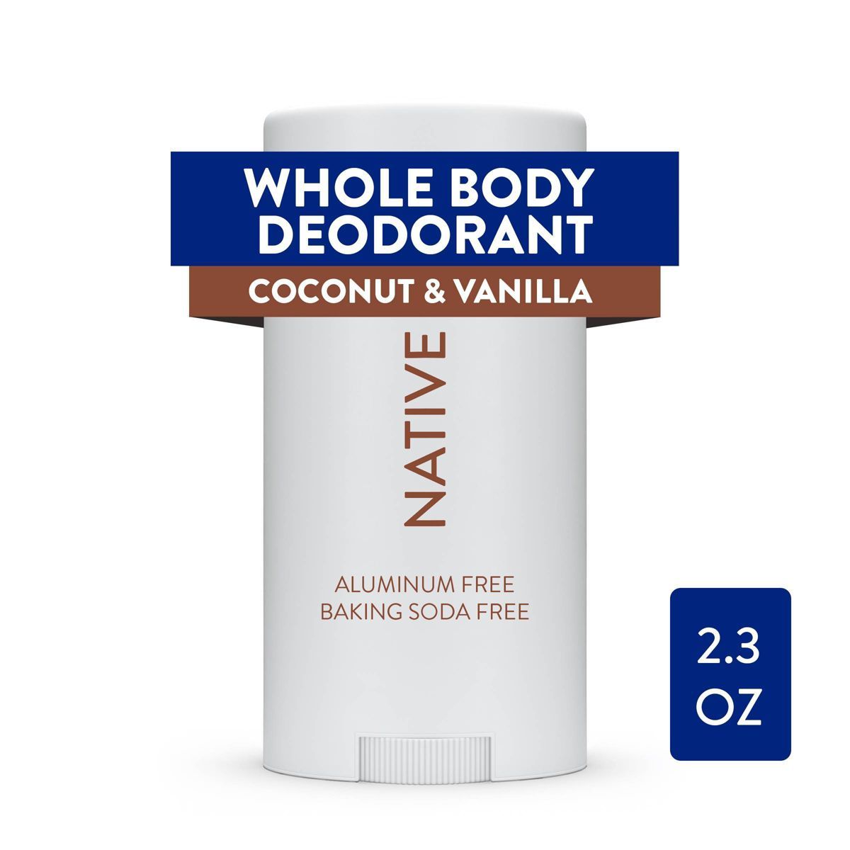 Native Whole Body Deodorant Stick - Coconut & Vanilla - Aluminum Free - 2.3oz | Target