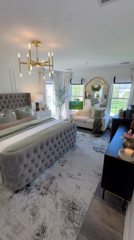 Give your bedroom a serene green refresh for summer! Absolutely loving this color, what do you think? 🌿

#interiordesign #bedroomdecor #bedroomrefresh

#LTKHome #LTKSaleAlert