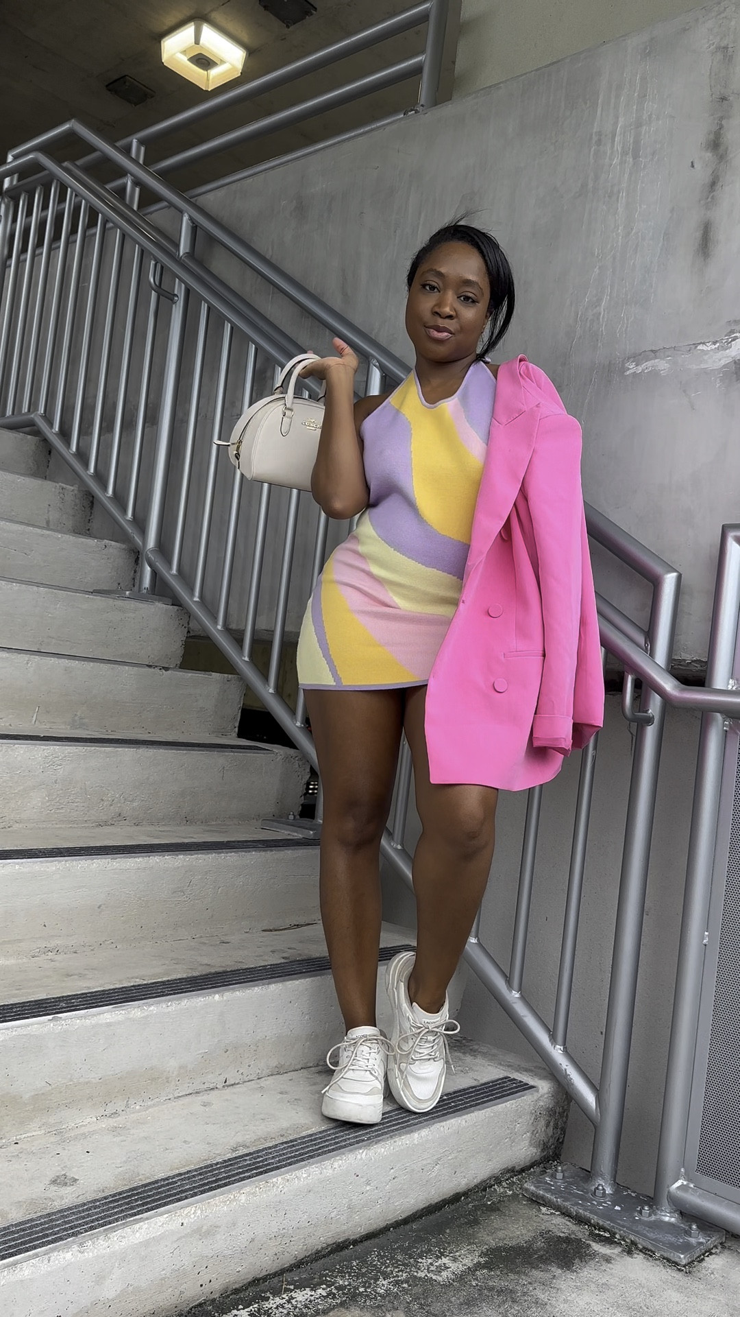 Blazer and mini dress outfit inspo.

#LTKsalealert #LTKVideo #LTKshoecrush