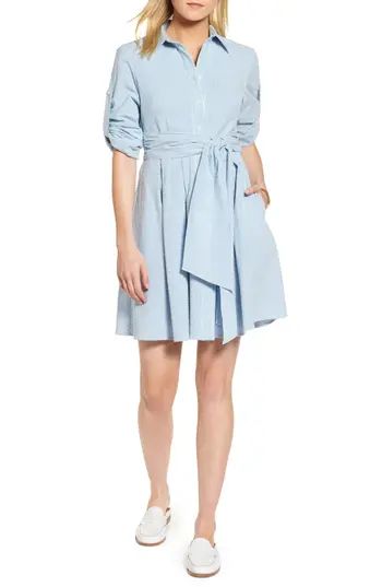 Women's 1901 Seersucker Shirtdress | Nordstrom