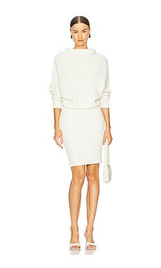 Brochu Walker Clede Sweater Dress in Ivory from Revolve.com | Revolve Clothing (Global)
