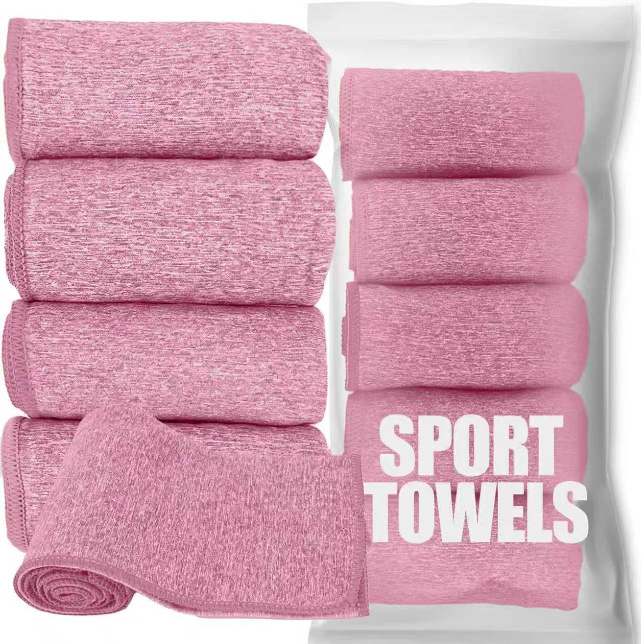 Microfiber Quick Dry Gym Towel, Silver ION Odor-Free Absorbent Fiber, Fast Drying, Men & Women Wo... | Amazon (US)
