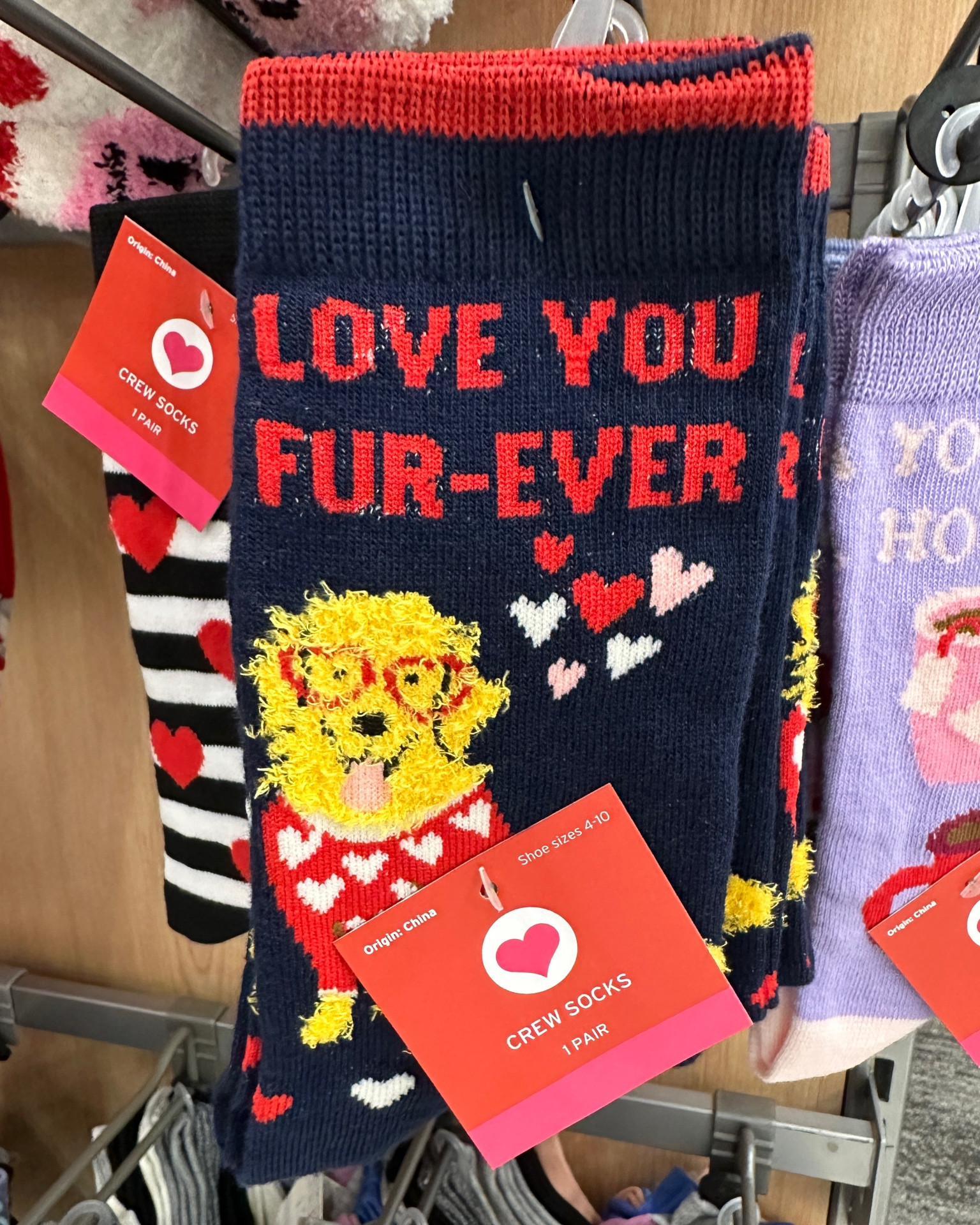 Valentine’s gifts for the dog lover in your life! These socks from Target are the most pawfect find for any dog mom. Gifts for dog owners, gifts for dogs, dog treats, dog toys, cute dog coffee mugs, dog valentinessweatshirt

#LTKfindsunder50 #LTKGiftGuide #LTKSeasonal