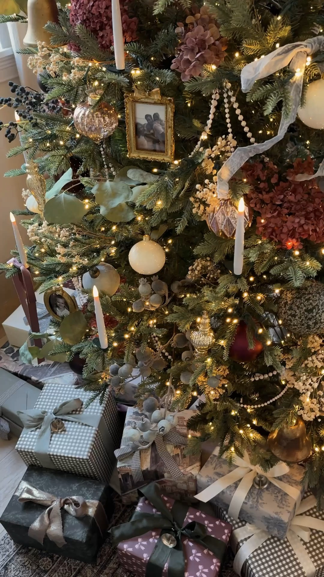 Our Christmas tree and gift wrap this year 

#LTKSeasonal #LTKHoliday #LTKHome