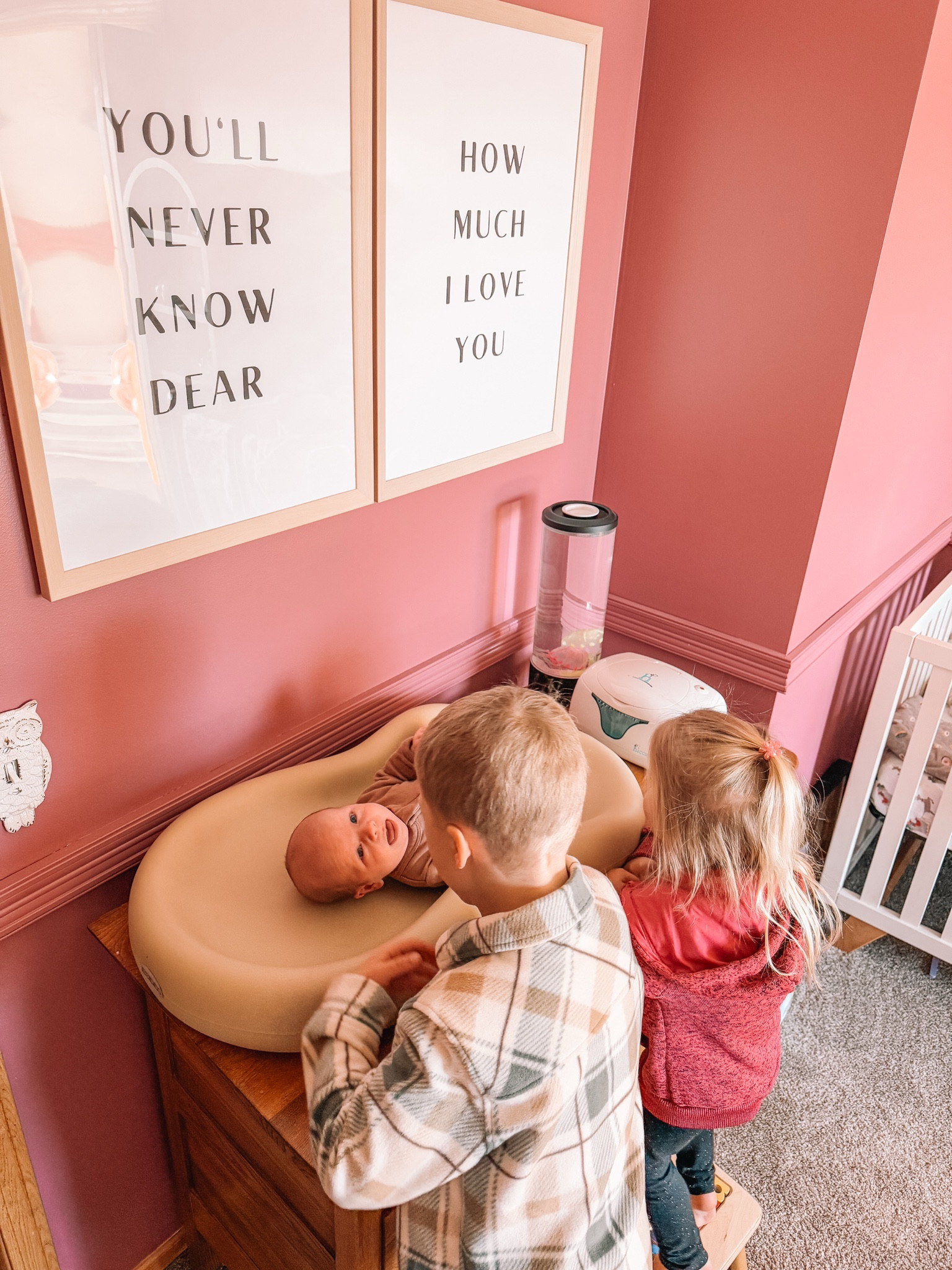 The waisted to clean changing pad and a baby favorite wipe warmer. 

Baby nursery 
Baby must have 
Newborn must have 
Newborn favorite 
Baby registry 

#LTKBump #LTKBaby #LTKHome