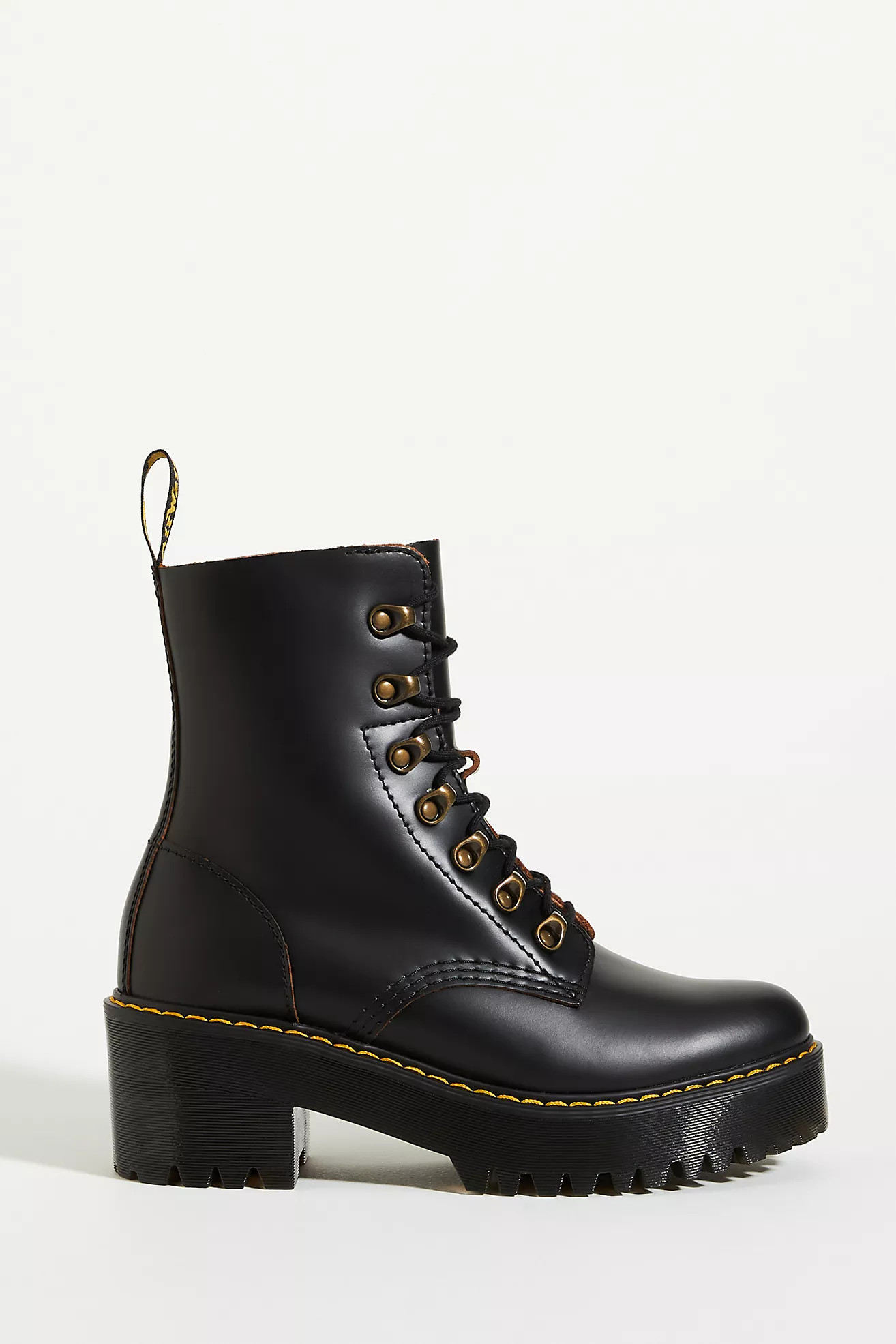 Dr. Martens Leona Platform Lace-Up Boots | Anthropologie (US)