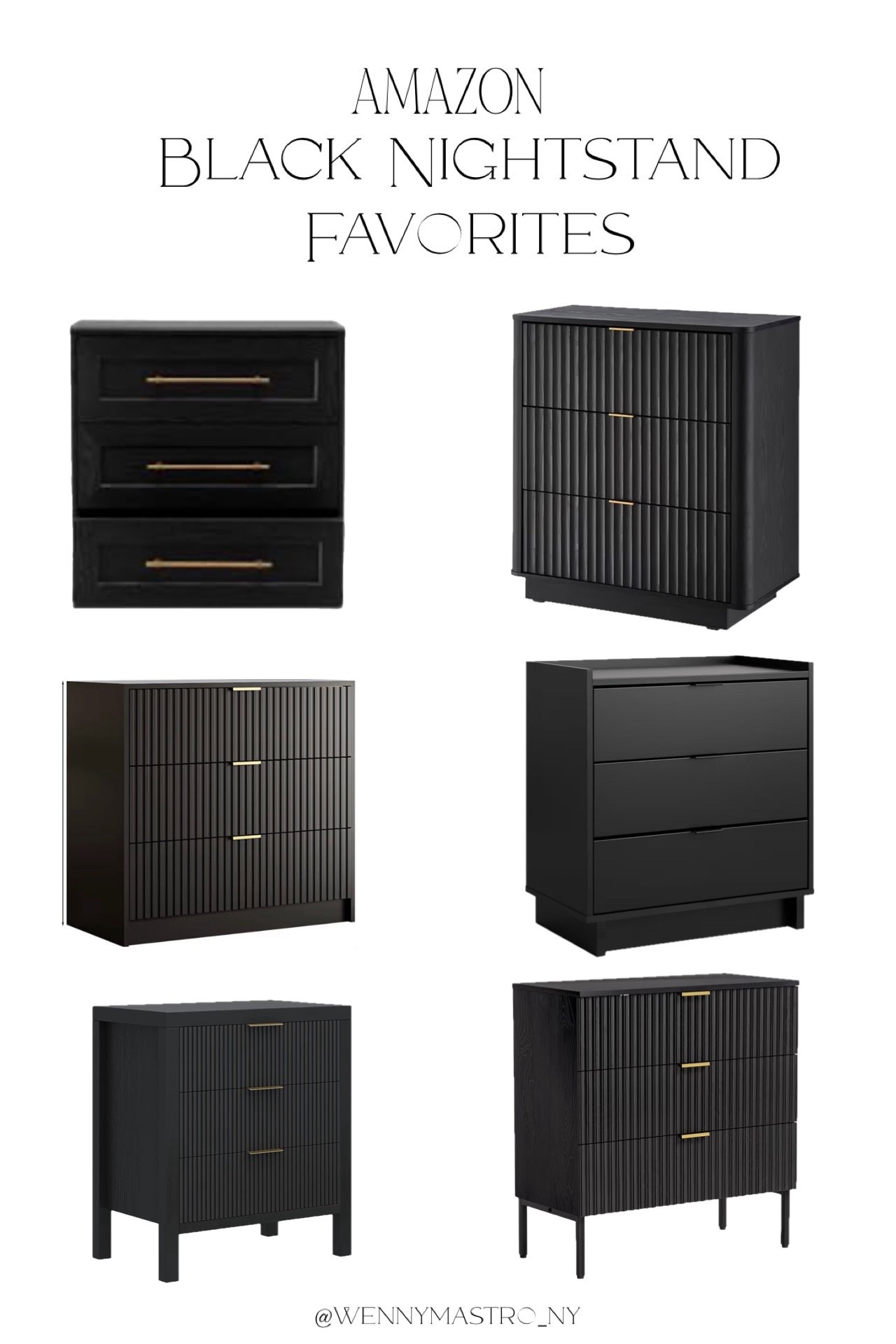 Black Nightstands, Fluted nightstands, modern nightstand

#LTKHome #LTKSaleAlert
