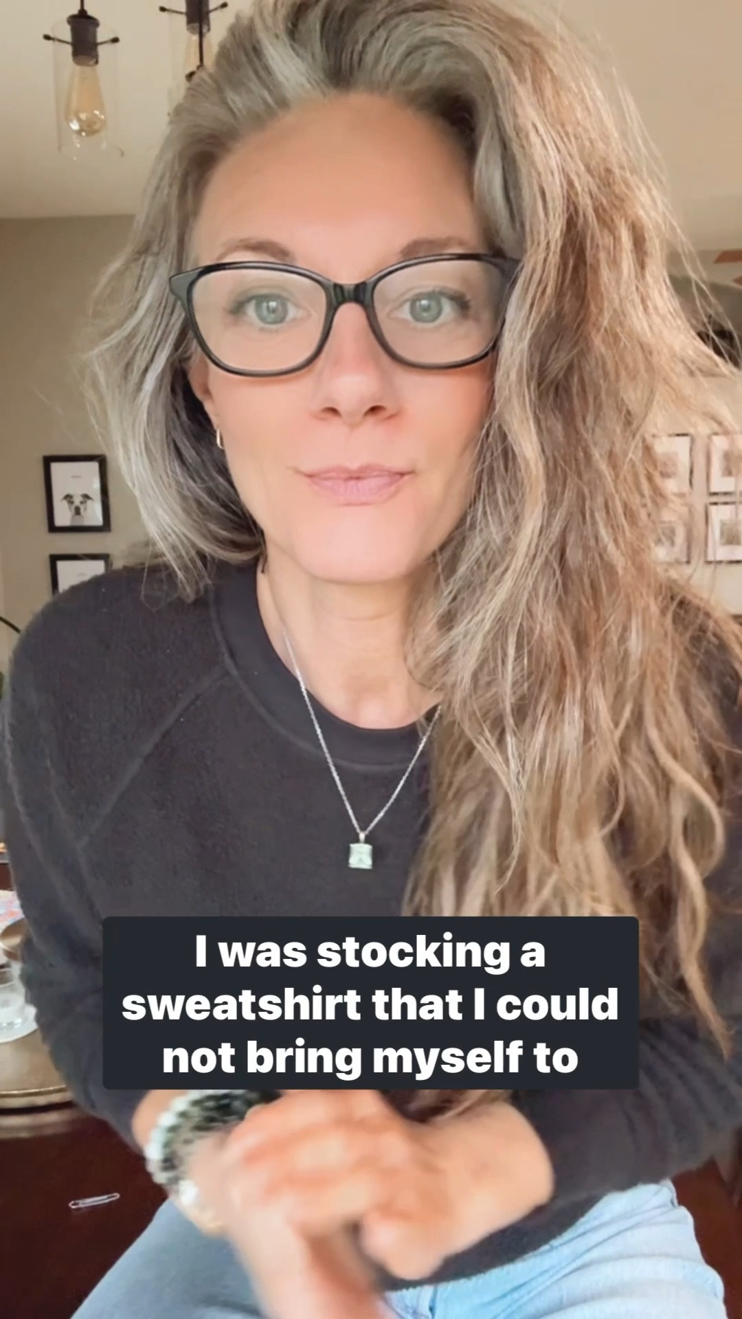 Hubby coming in with the perfect mom sweatshirt for Christmas. I’m wearing a size S and it’s vintage black. I originally wanted the cream but he chose this one and I love it (and it’s probably a safer choice with a toddler!)



#LTKootd #LTKOver40 #LTKmomlife