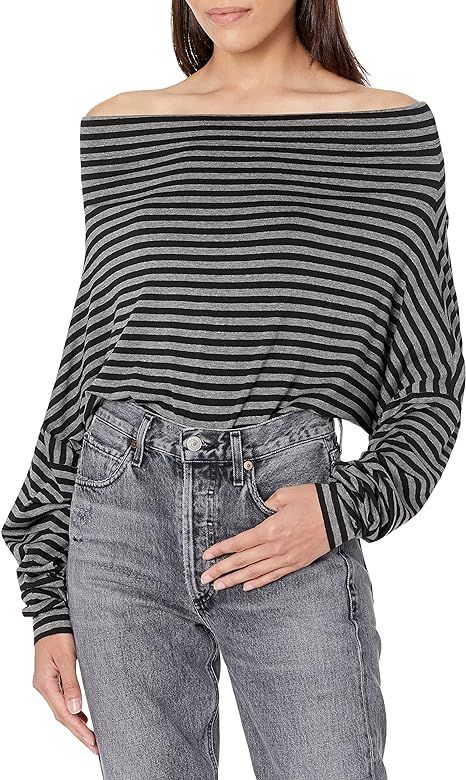 Norma Kamali Women's Off Shoulder All in One Bodysuit | Amazon (US)