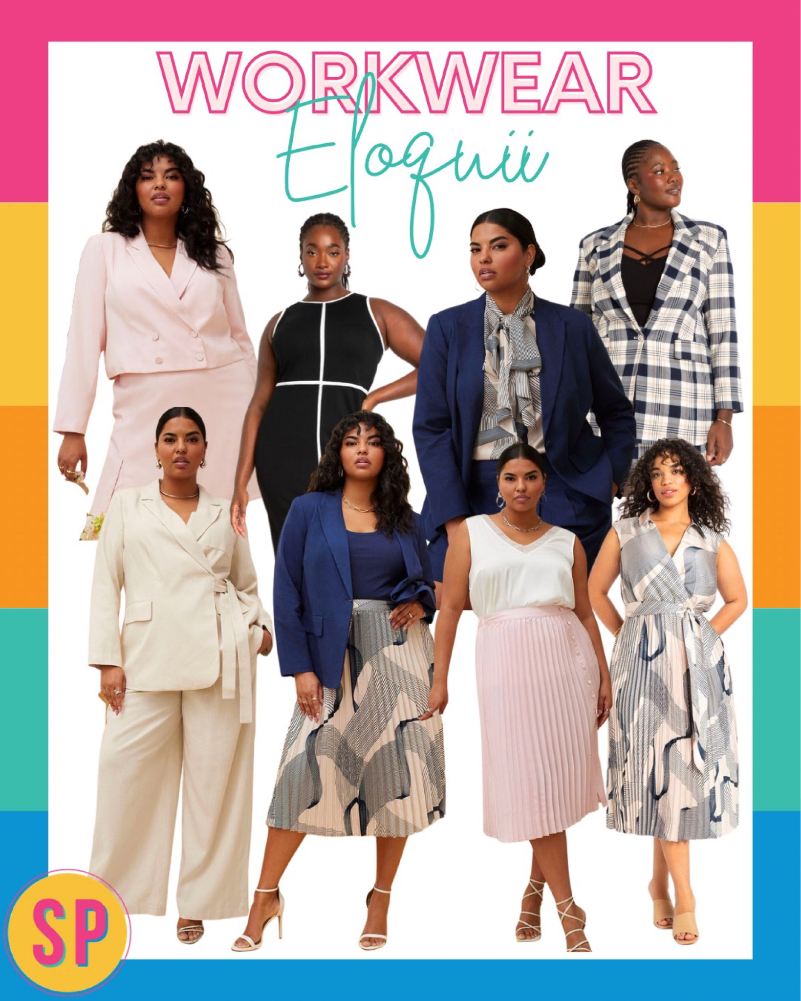 Eloquii, plus size workwear, business casual, plus size dress, spring dress, summer dress, plus size blazer, scoop neck tank, pleated skirt, plus size skirt, pleated midi skirt, linen blazer

#LTKcurves #LTKbeauty #LTKshoecrush