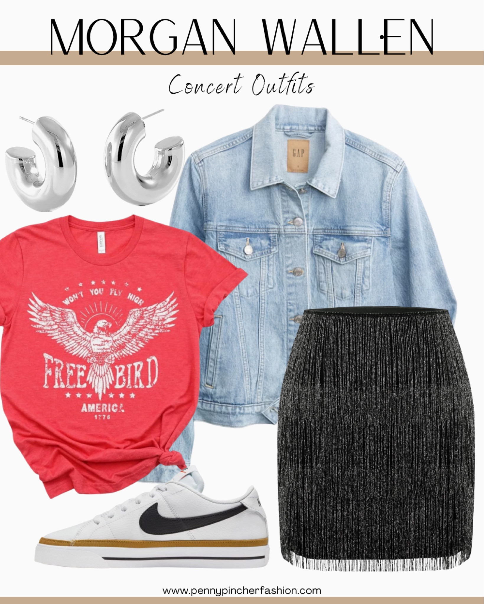 What to wear to a country concert besides boots? This outfit! Perfect outfit for Morgan Wallen concerts!

#LTKfindsunder100 #LTKstyletip