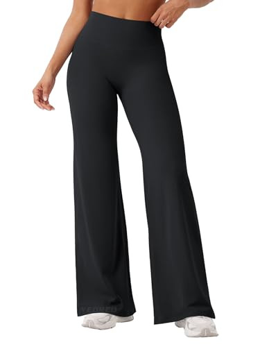 YEOREO Workout Leggings Womens No Front Seam Straight Leggings 29"/ 31.5"/ 33"/ 35" High Waist Bu... | Amazon (US)