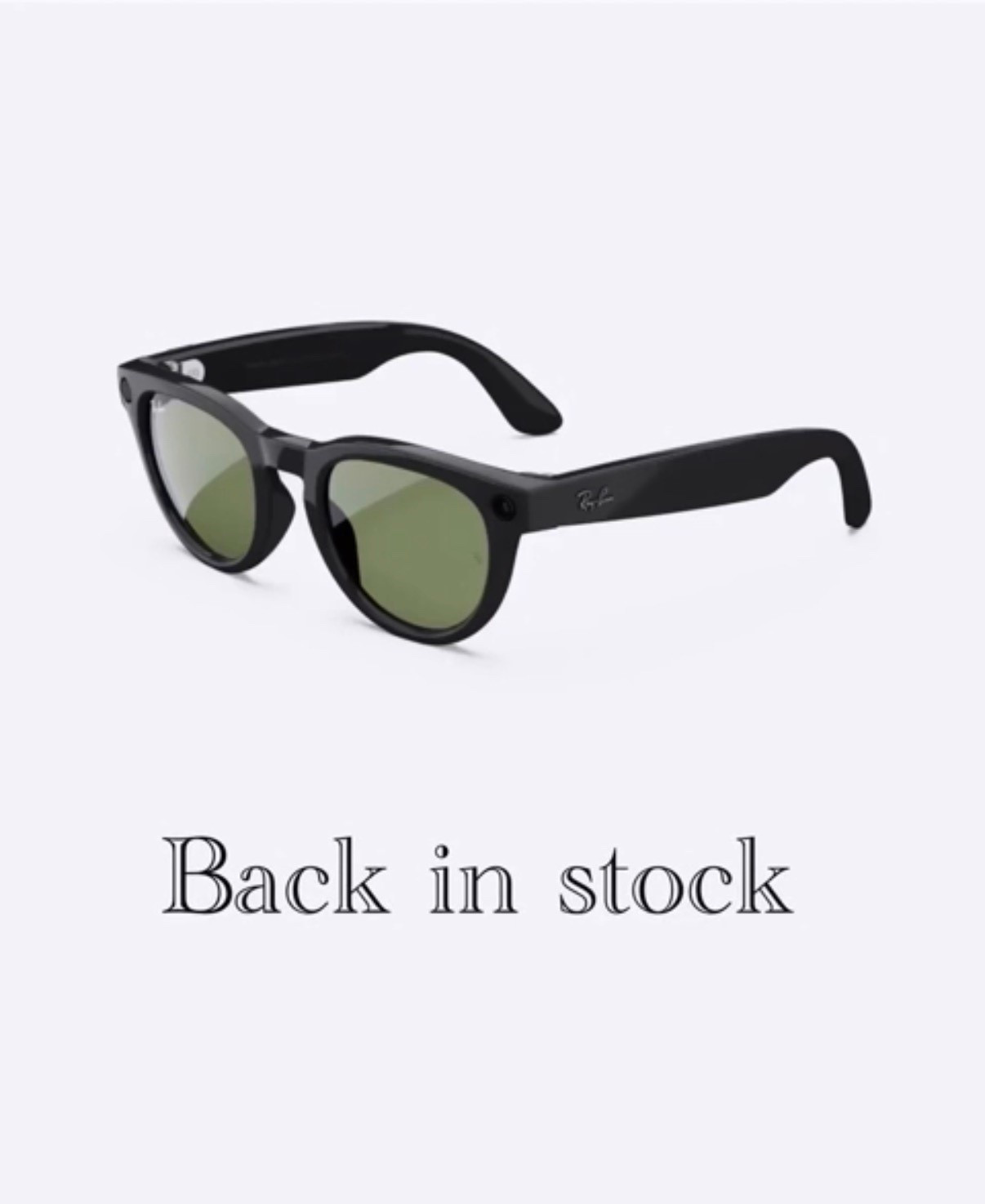 Ray-Ban Meta smart glasses on sale and restocked. The RayBan meta headliner sunglasses and glasses are back in stock and come in a few lens and frame color choices. I use them for listening to music, hands free photos and videos, hands free text messaging and video calls but they also have a translate function and you can ask them pretty much anything eg recipes, weather and what you’re looking at. Get them or gift them, they’d make a great Christmas present. 

#LTKGiftGuide #LTKvlog #LTKCyberWeek