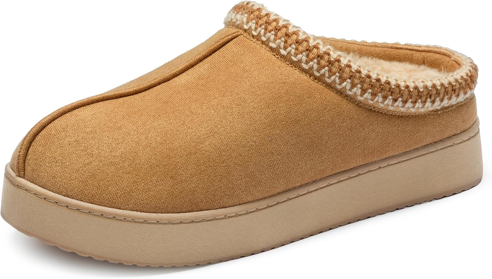 Zizor Women's Fuzzy Cozy Slippers Genuine Suede Indoor Outdoor Fluffy Home Comfy Winter Slip On C... | Amazon (US)