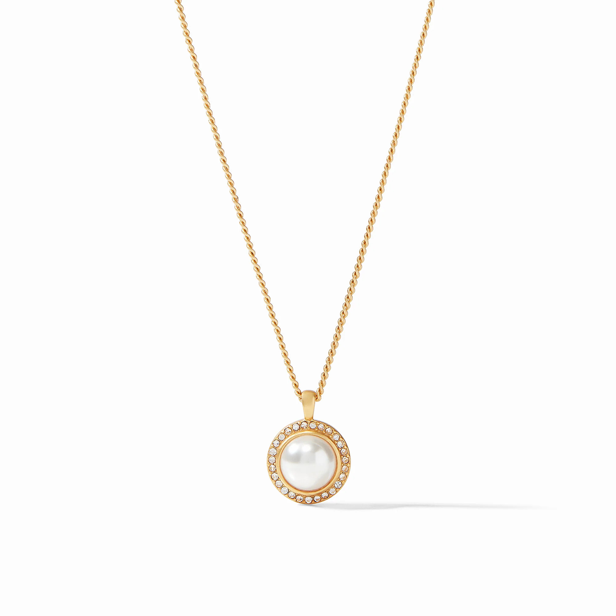 Odette Pearl Solitaire Necklace | Julie Vos