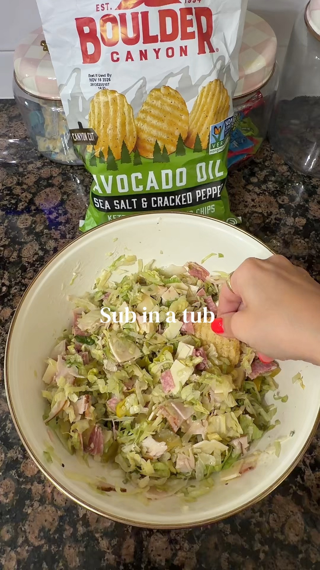 Sub in a tub!