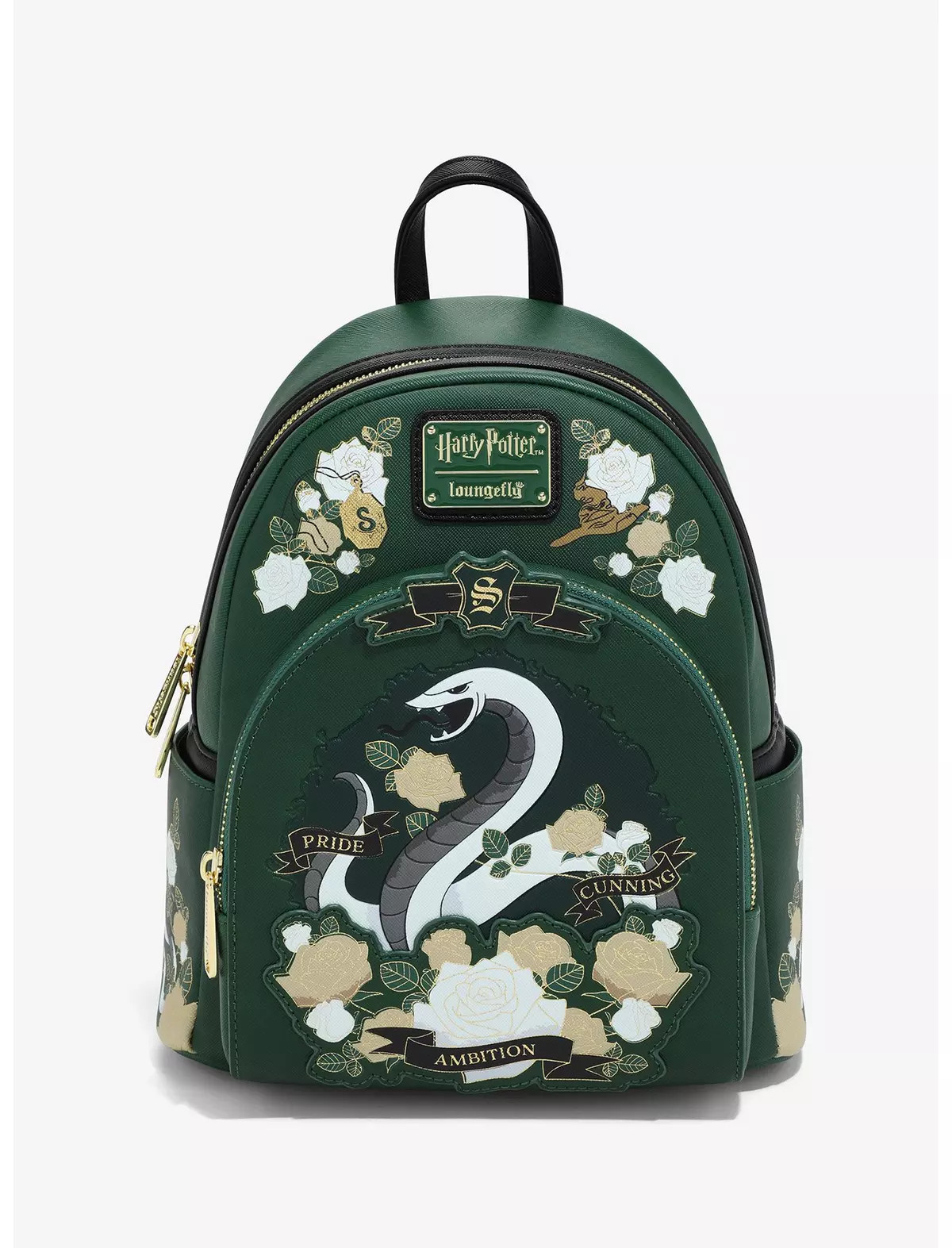 Loungefly Harry Potter Slytherin House Mini Backpack - BoxLunch Exclusive | BoxLunch