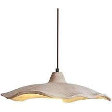 Pendent Lamp Nordic Concrete Lotus Flower Chandelier Fixture Grey Cement Ceiling Pendant Light Mi... | Amazon (US)