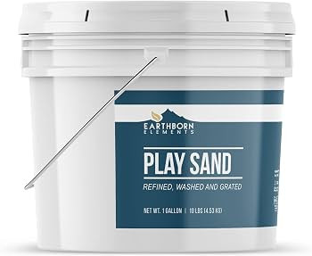 Earthborn Elements Play Sand (1 Gallon), Building & Molding, Indoor & Outdoor | Amazon (US)