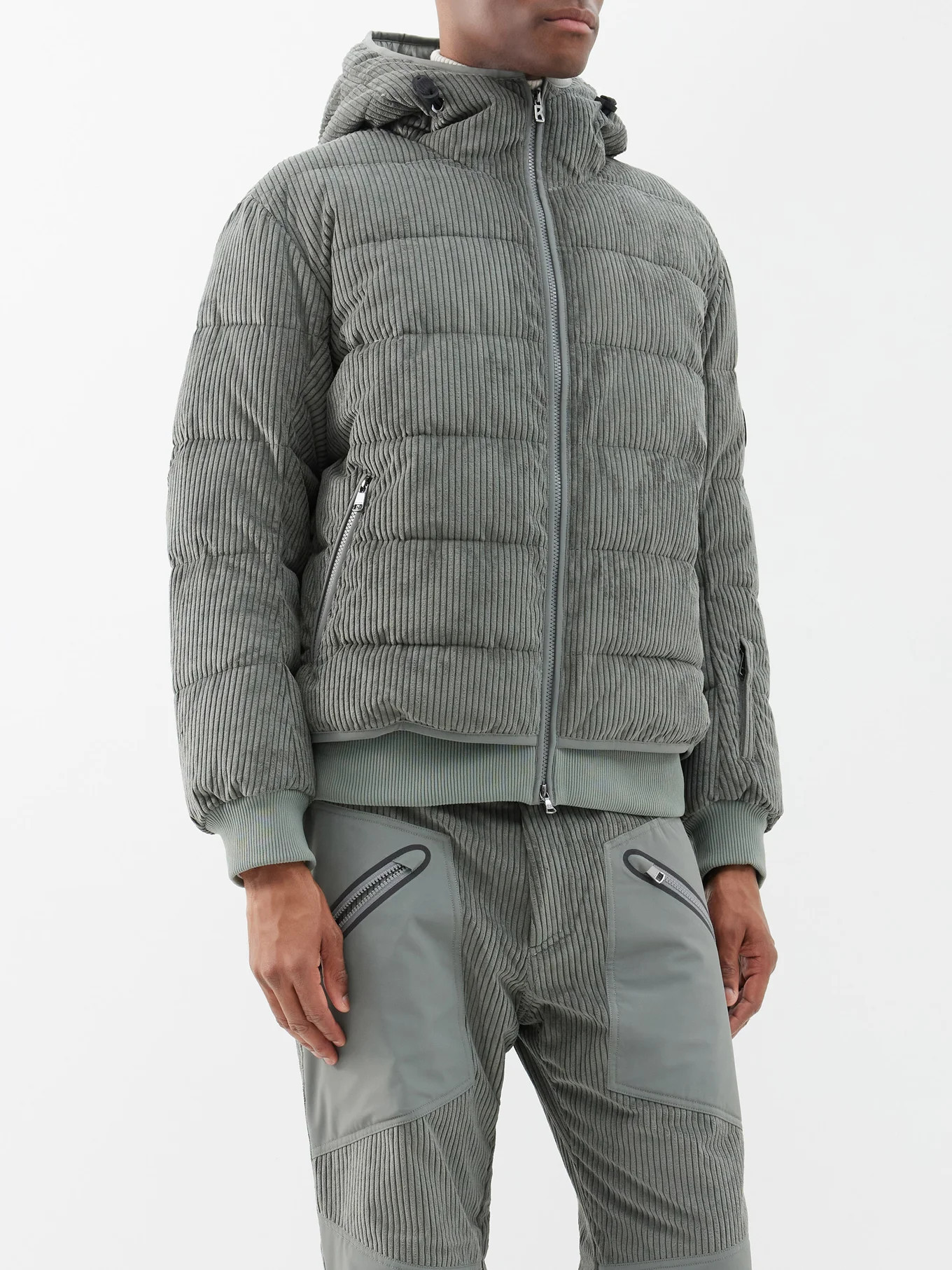Egon quilted padded corduroy ski jacket | Bogner | Matches (UK)
