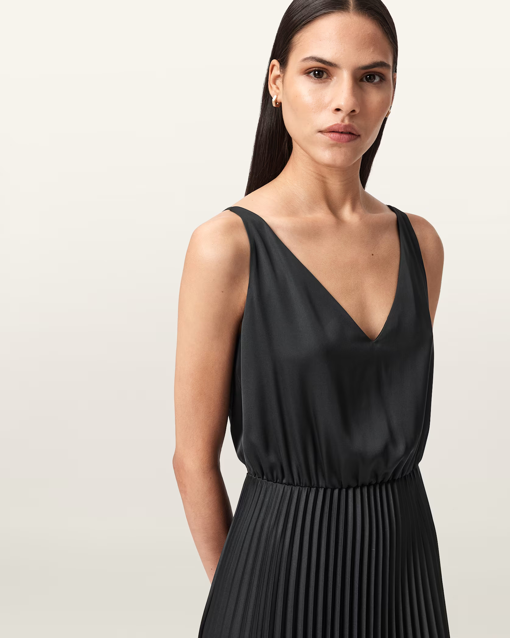 Harley 2-in-1 Ophis Dress Black | ALLSAINTS US | AllSaints US