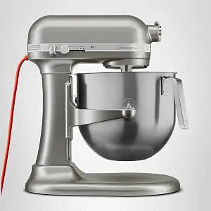 KitchenAid KSM8990CU 8-Quart Commercial Countertop Mixer, 10-Speed, Gear-Driven, Contour Silver | Amazon (US)