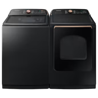 Samsung 7.4-cu ft Steam Cycle Smart Electric Dryer (Brushed Black) ENERGY STAR | Lowe's