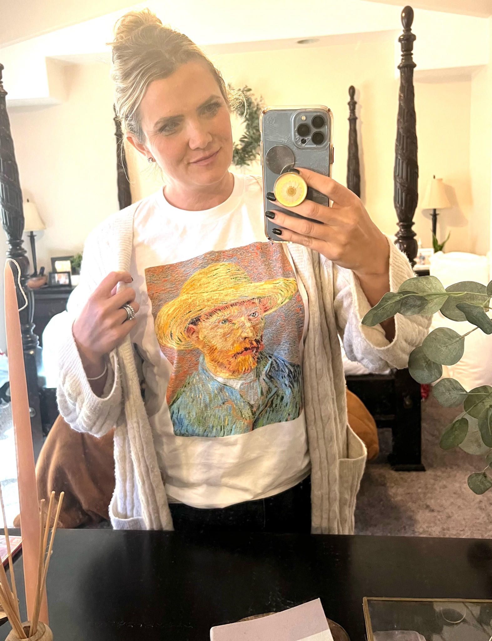 This cute Van Gogh self portrait shirt from the met is amazing!

#LTKfindsunder100 #LTKmidsize