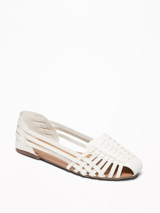 Faux-Leather Huaraches for Girls | Old Navy US