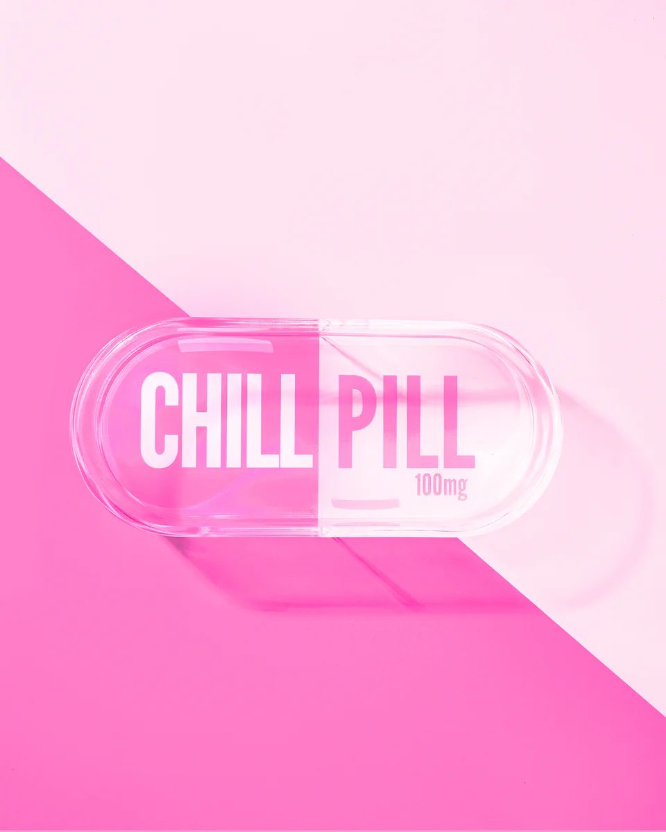 Chill Pill Trinket Tray | Pink | Tart By Taylor
